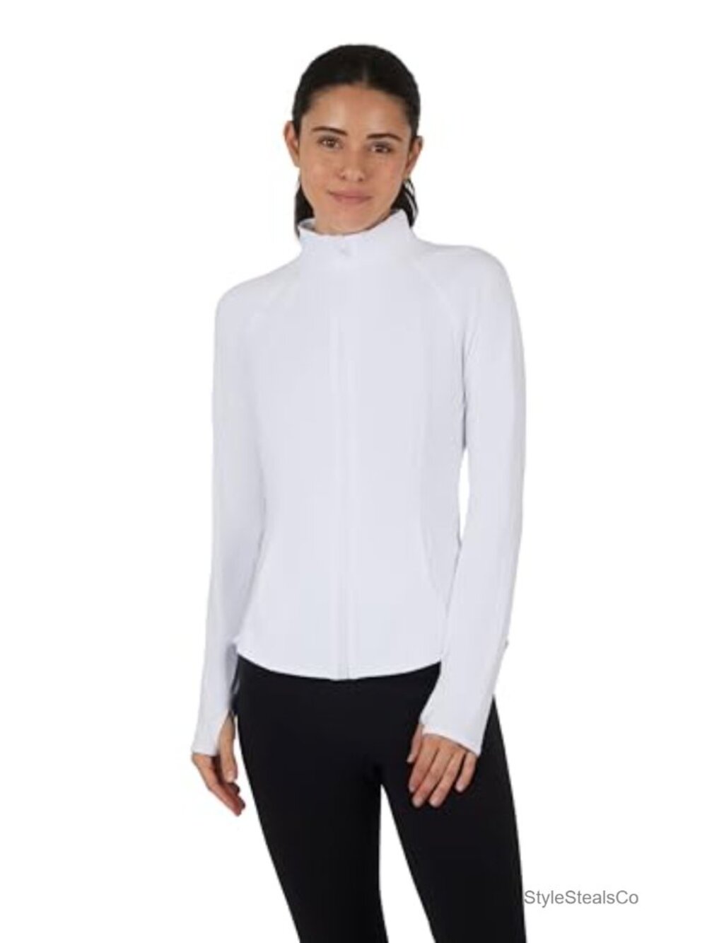 Ultra Soft Full Zip Yoga Jacket Women Athletic Run Lightweight with Pockets